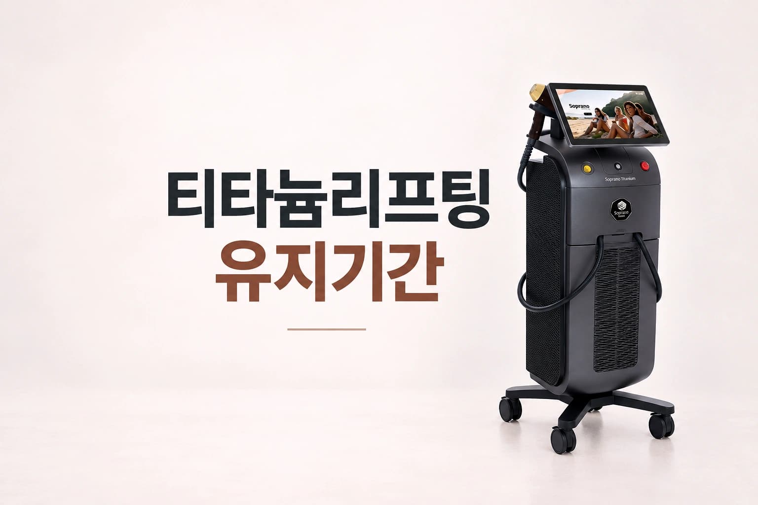티타늄리프팅 유지기간과 효과를 안내하는 컨텐츠 썸네일